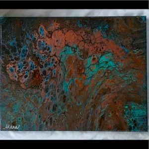 Original Signed Abstract Art